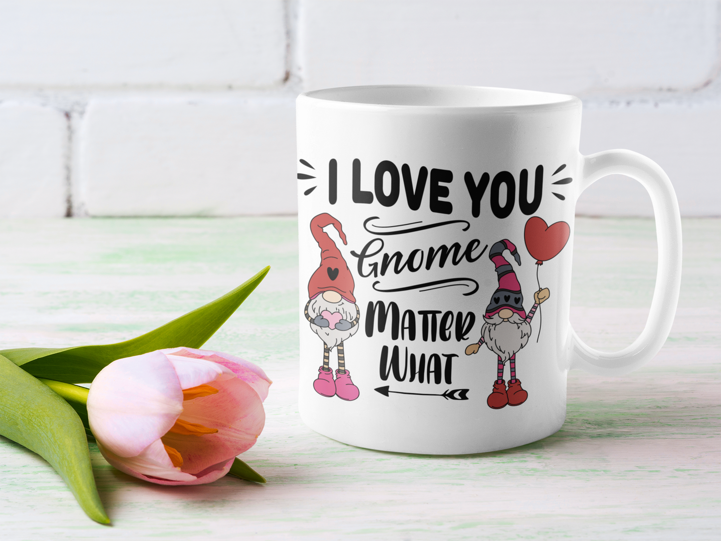 Valentine Gnome Mug