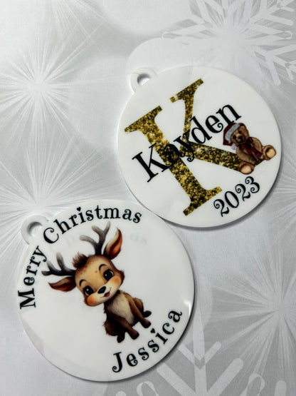 Children's Name Christmas decoration