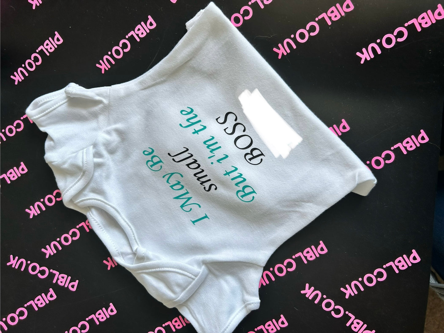 Slogan Baby Vest