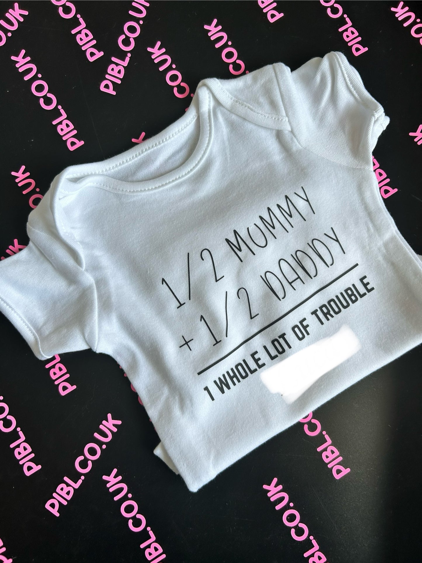 Slogan Baby Vest