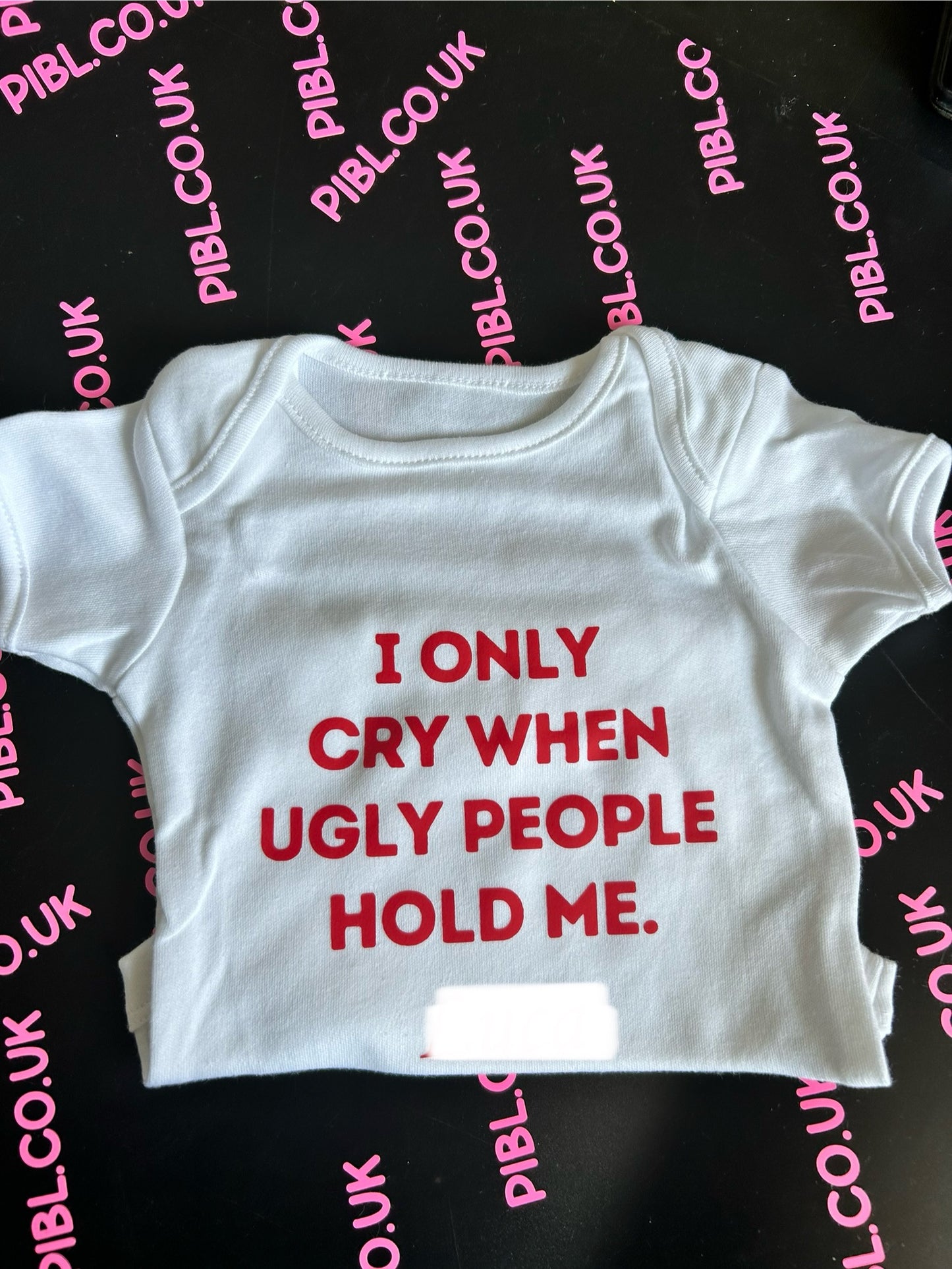 Slogan Baby Vest