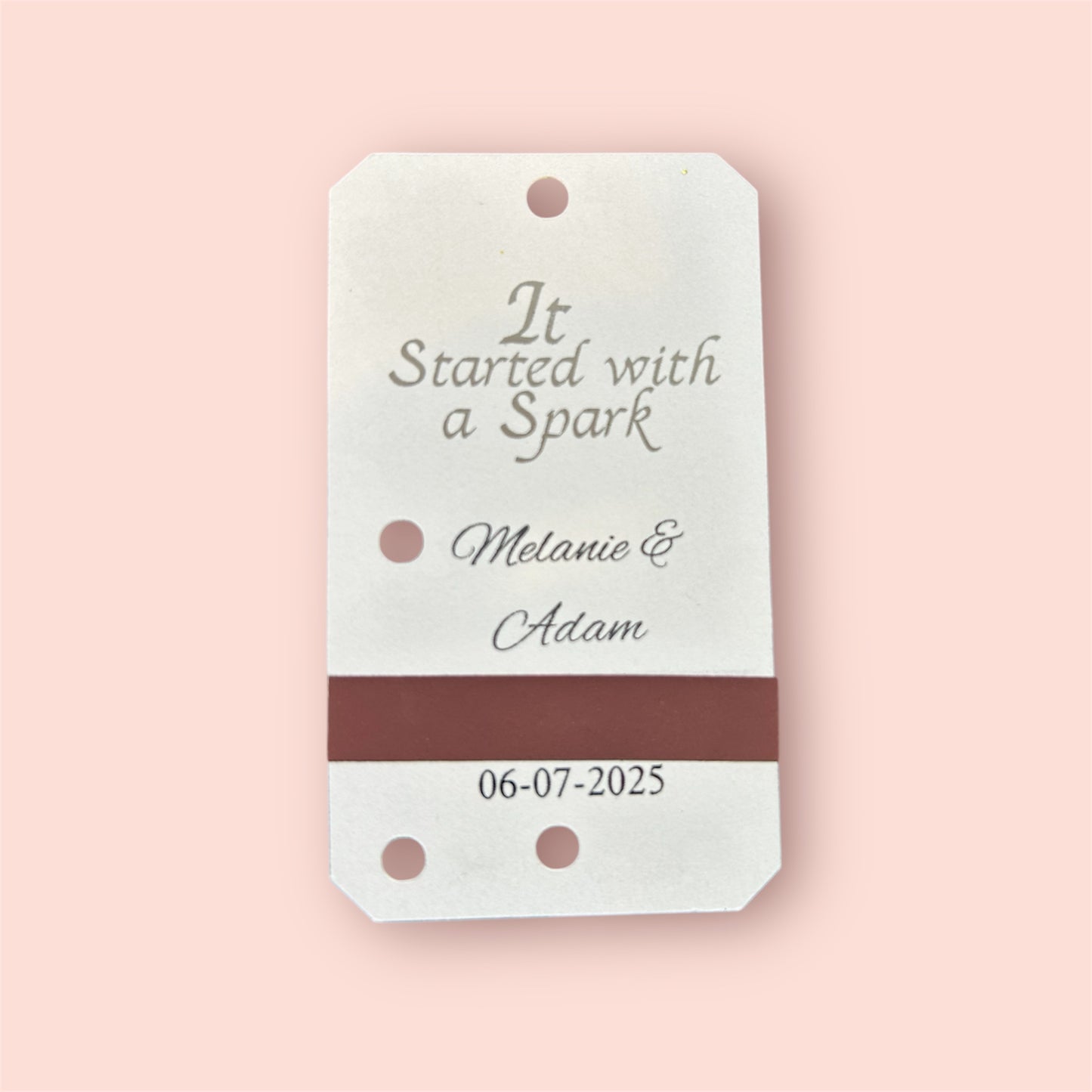 Celebration sparkler tags