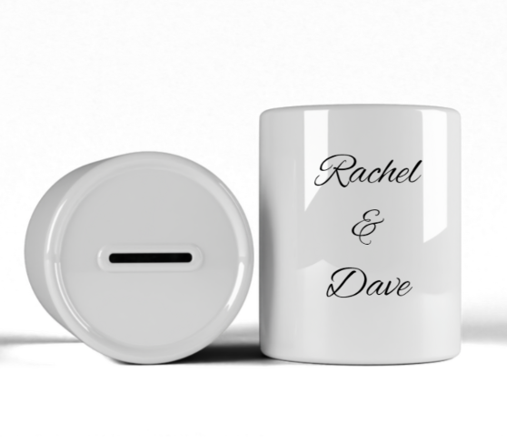 Personalised Wedding Money Box