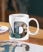 Dad letters photo mug