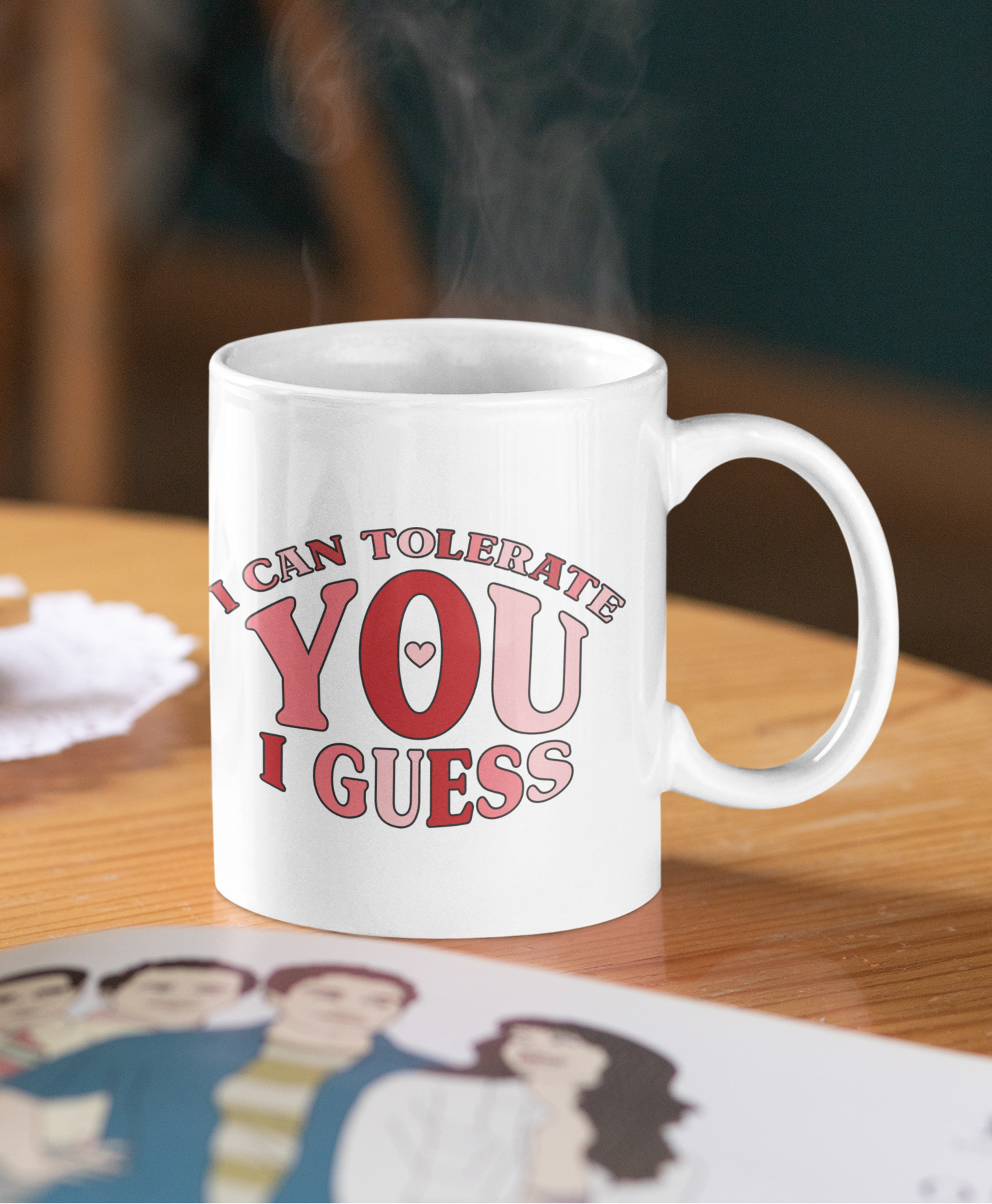 Slogan Retro Valentines Mugs