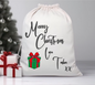 Large Personalised Christmas Sack