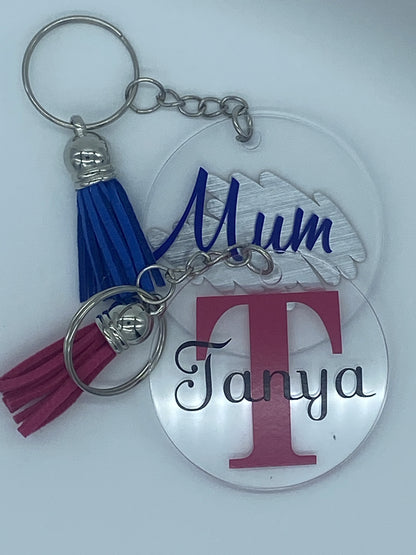 Name/Initial/ Teacher Keyring