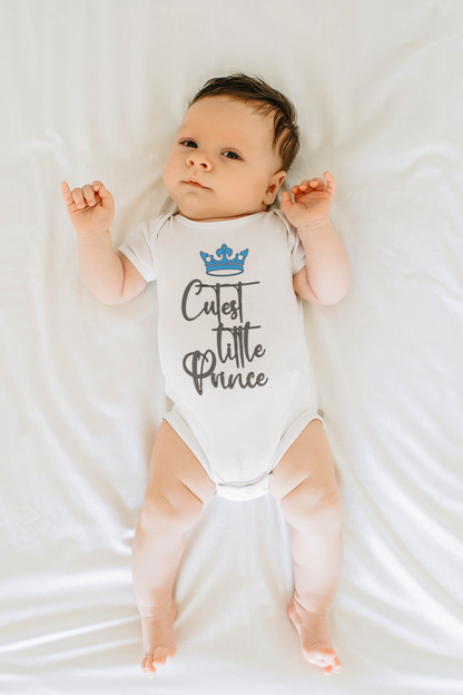 Prince/Princess Baby Vest