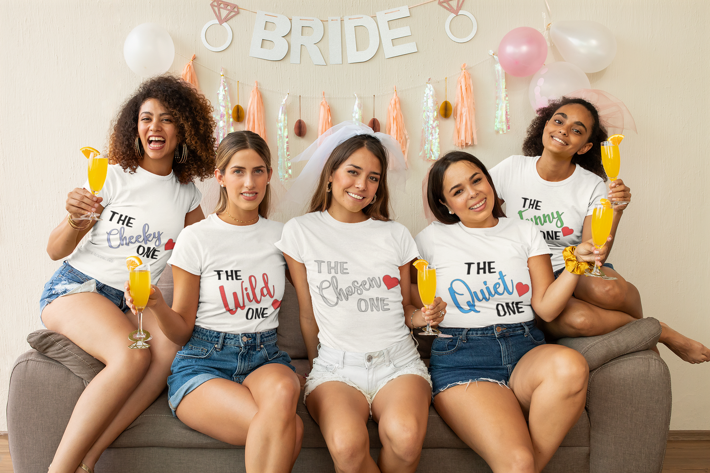 Hen Party T shirts ( The One )