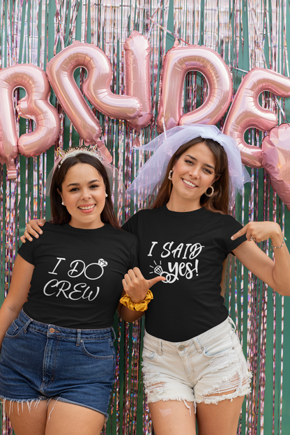 Hen party T shirts ( I do crew)